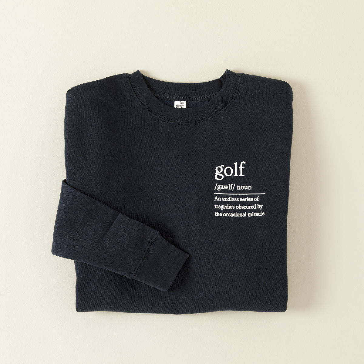 The Definition of Golf Sweatshirt - Navy - Small