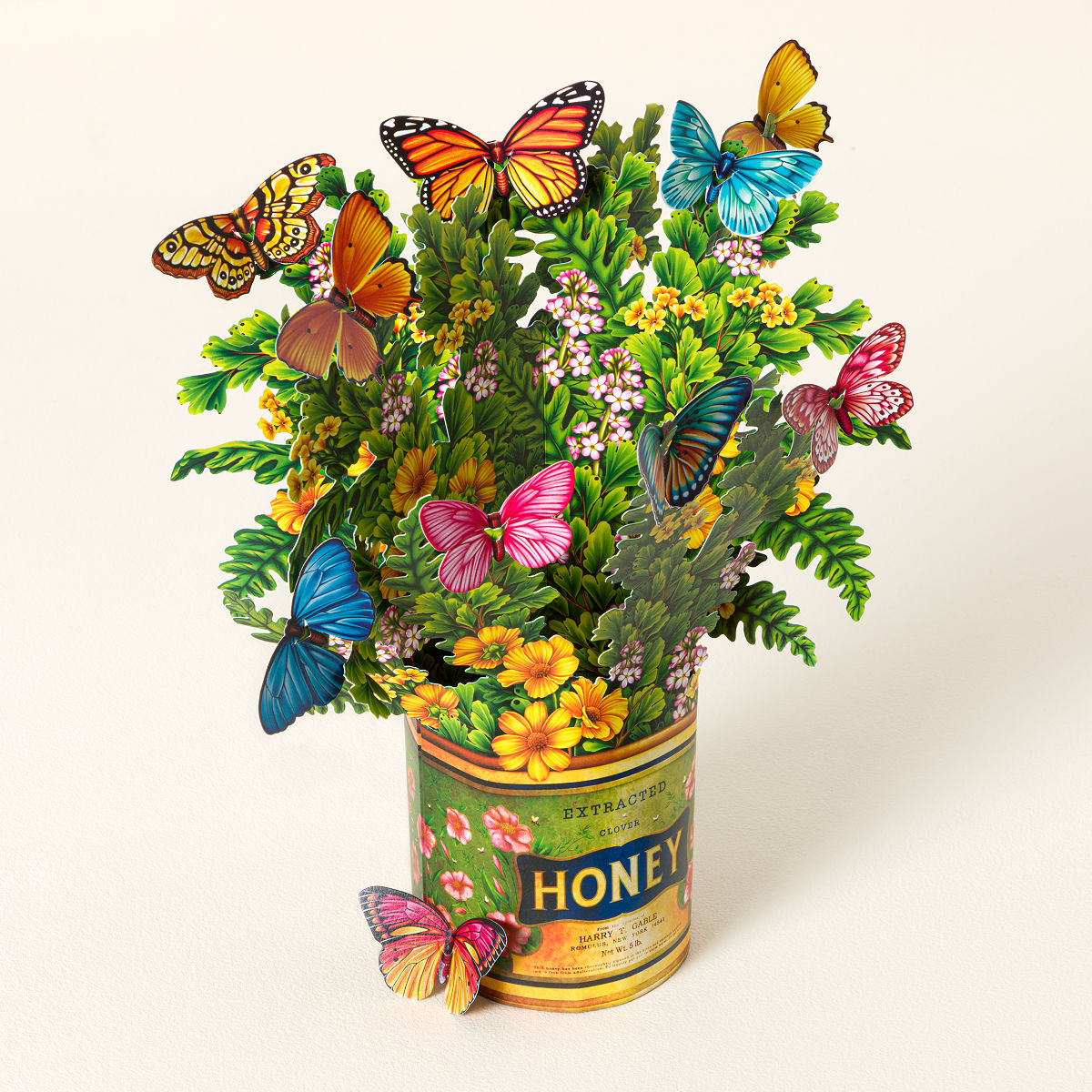 Butterfly Bouquet Pop Up Greeting Card