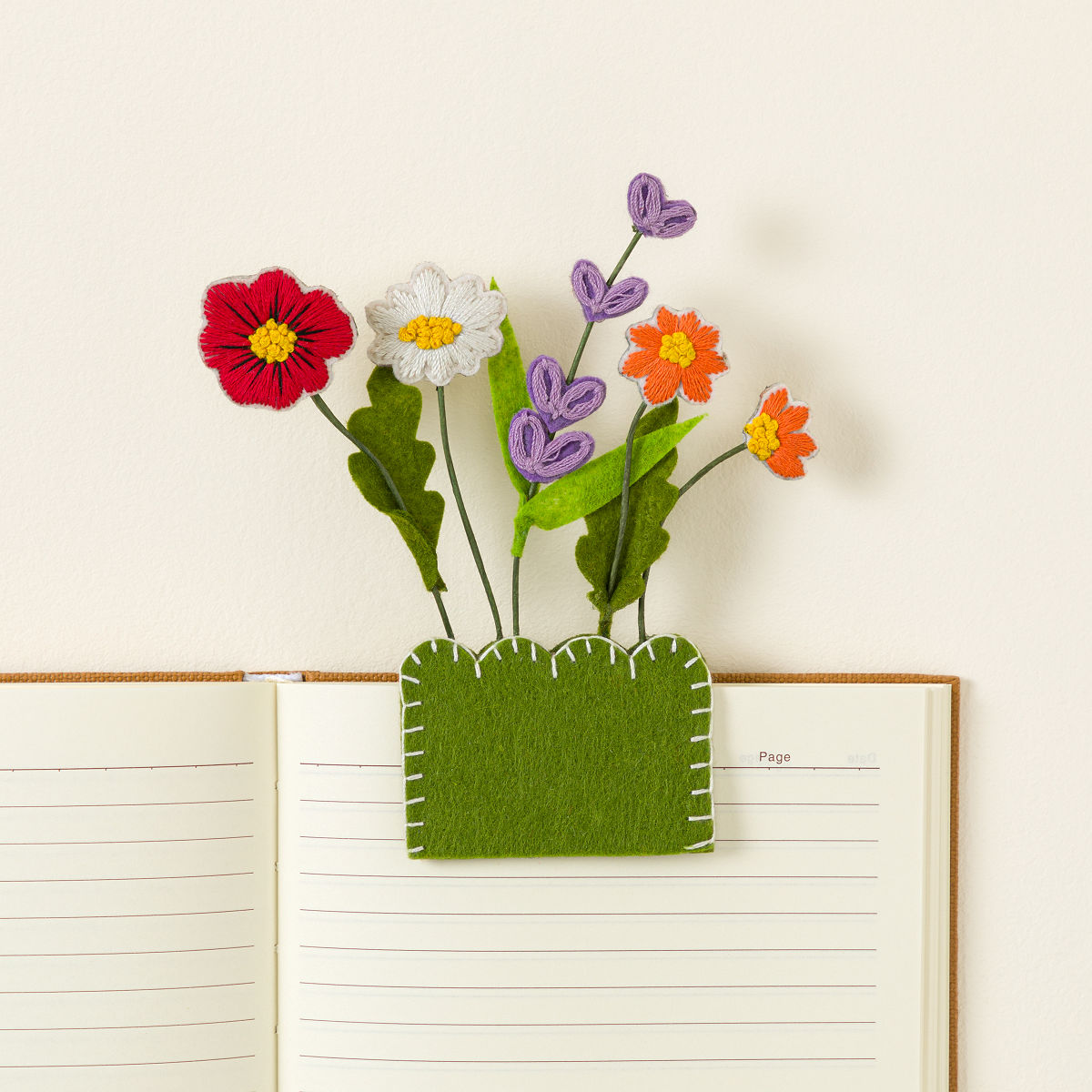 Blooming Magnetic Bookmark