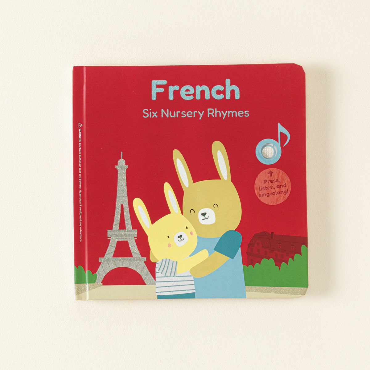 Bilingual Nursery Rhyme Musical Books - French