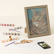 Paint Your Pet By Number Portrait Kit