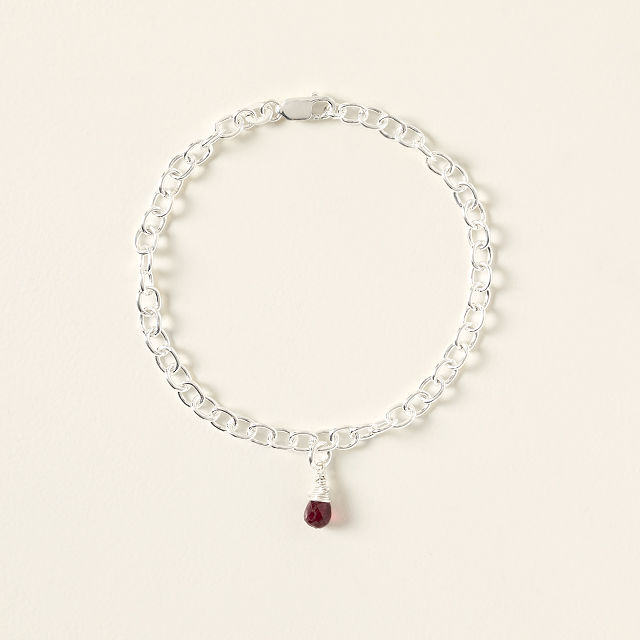 Personalized Birthstone Charm Bracelet Charm Goods