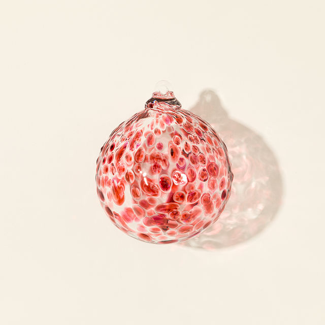 Speckled Glass Birthstone Ornaments Goods