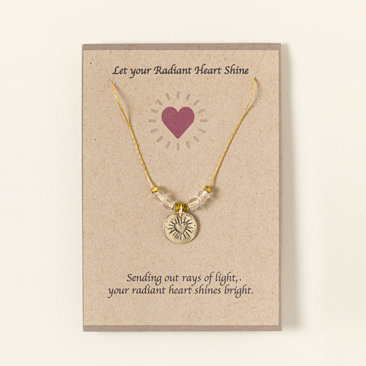 Goods Let Your Radiant Heart Shine Necklace Jewelry