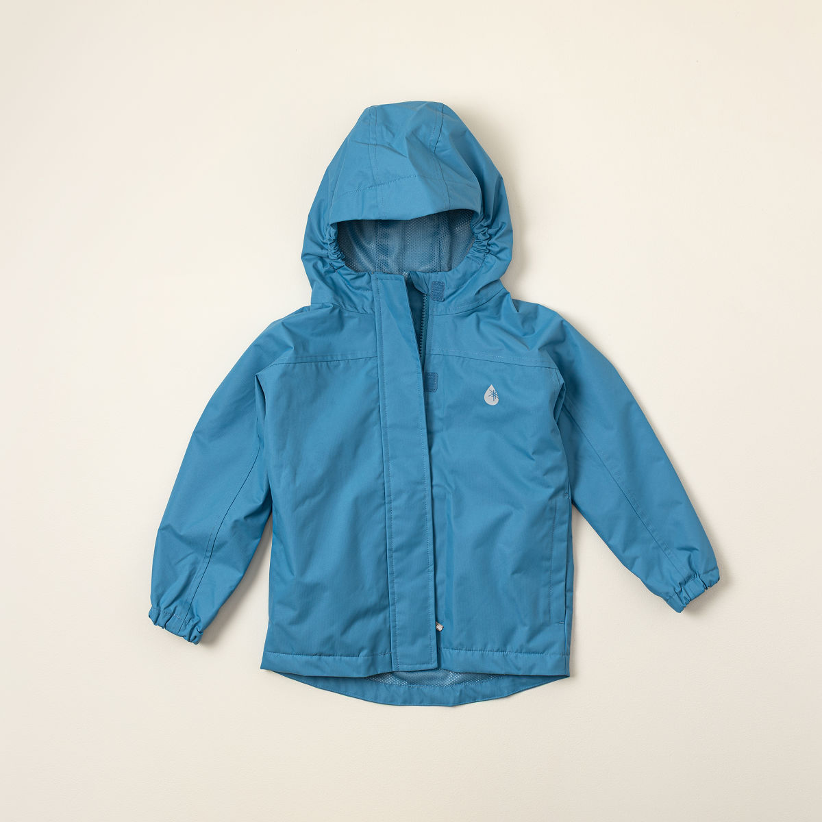 Magic Splash & Reveal Eco Raincoats - Tide Blue Smileys 5T