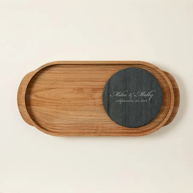 Personalized Trivet & Serving Tray Wedding Goods