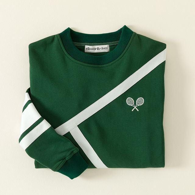 Alex Sweatshirt Tennis Daisy White main image 1