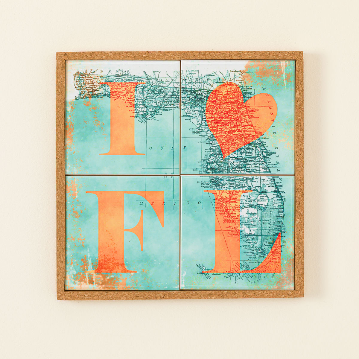 Home State Coaster & Trivet Set - Florida