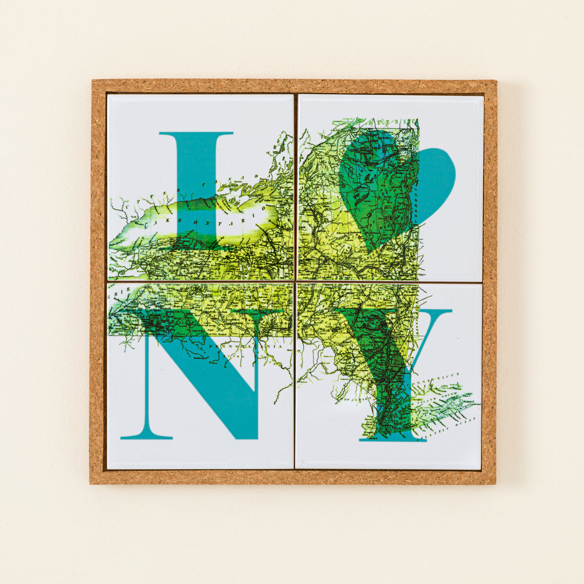 Home State Coaster & Trivet Set - New York