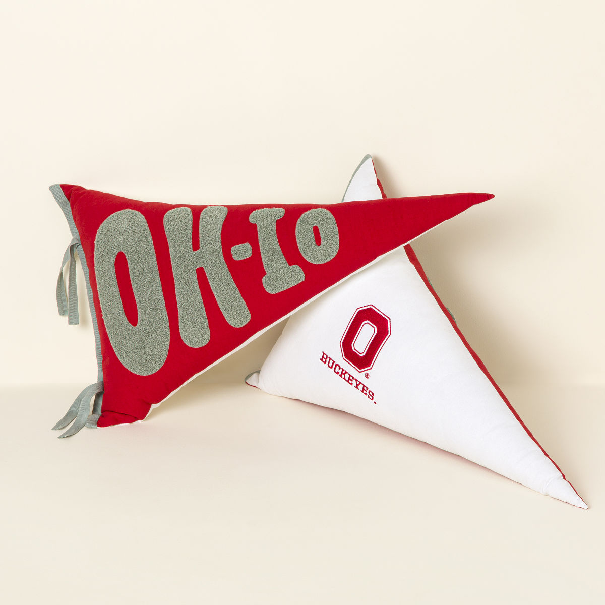 Your College Cheer Pennant Pillow - Ohio State University