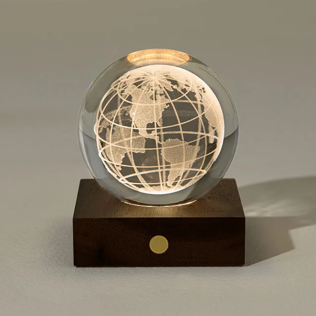 EARTH Globe Lamp  ライト Uncommon Goods | Earth Light Globe | Space Gifts