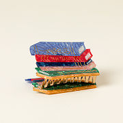 Book Lover’s Hand Painted Hair Clip