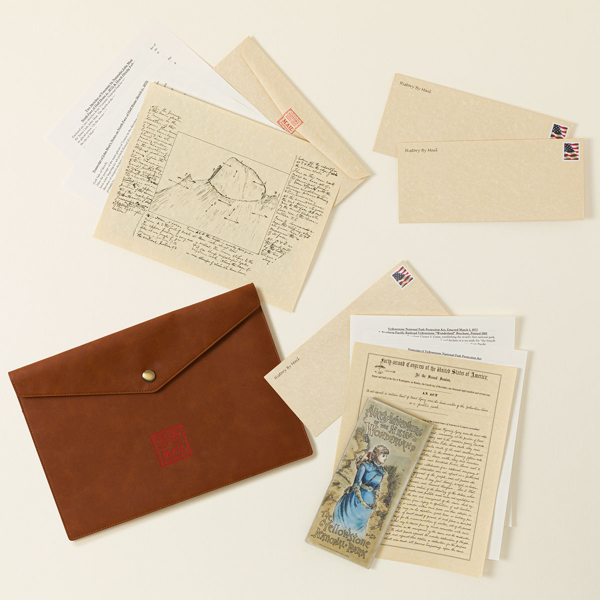 National Parks History By Mail - 6 month Subscription + Keepsake Folio
