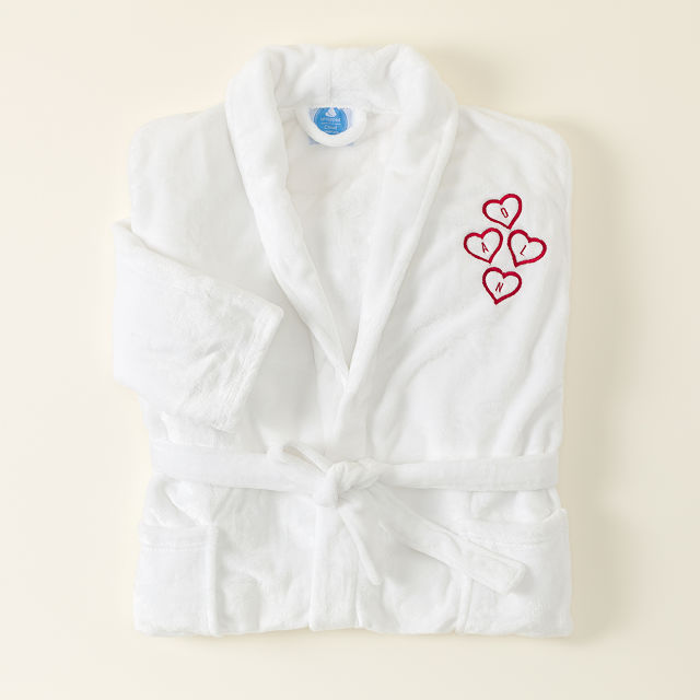 Custom Embroidered Sweetheart Robe