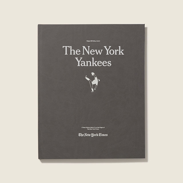 New York Times Custom Baseball Book