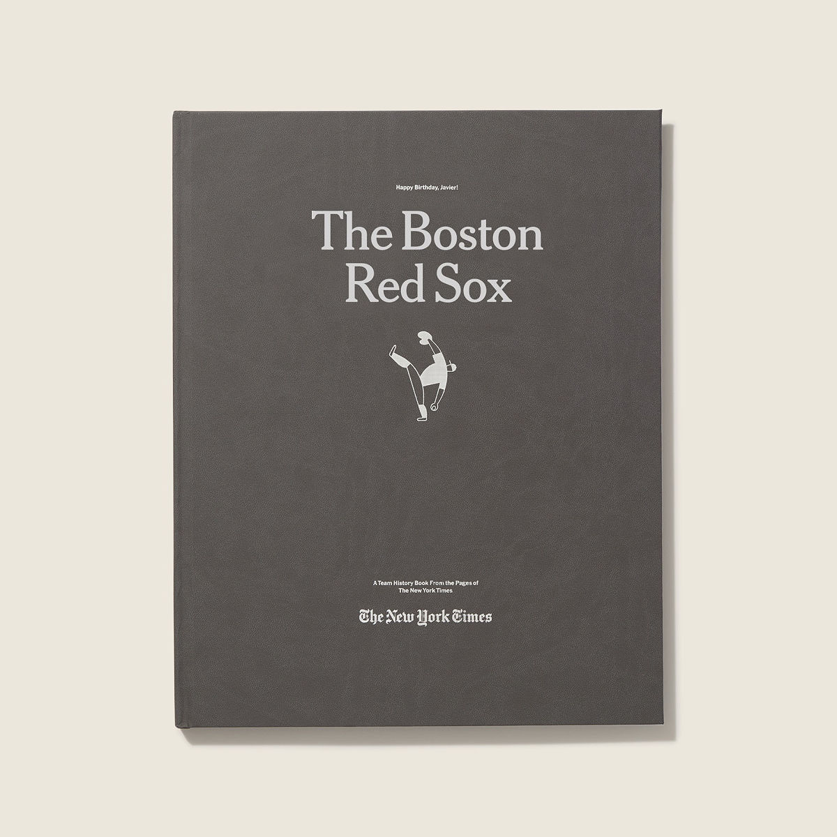 New York Times Custom Baseball Book - Boston Red Sox