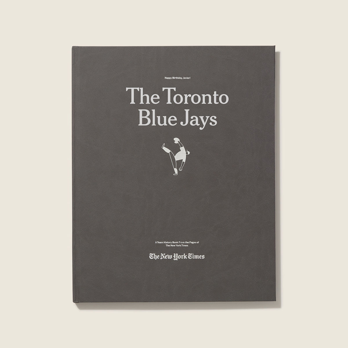 New York Times Custom Baseball Book - Toronto Blue Jays