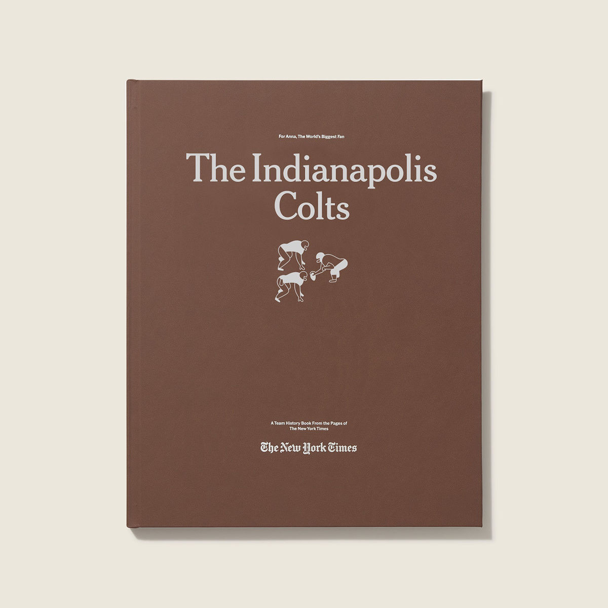 New York Times Custom Football Book - Indianapolis Colts