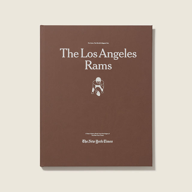 New York Times Custom Football Book