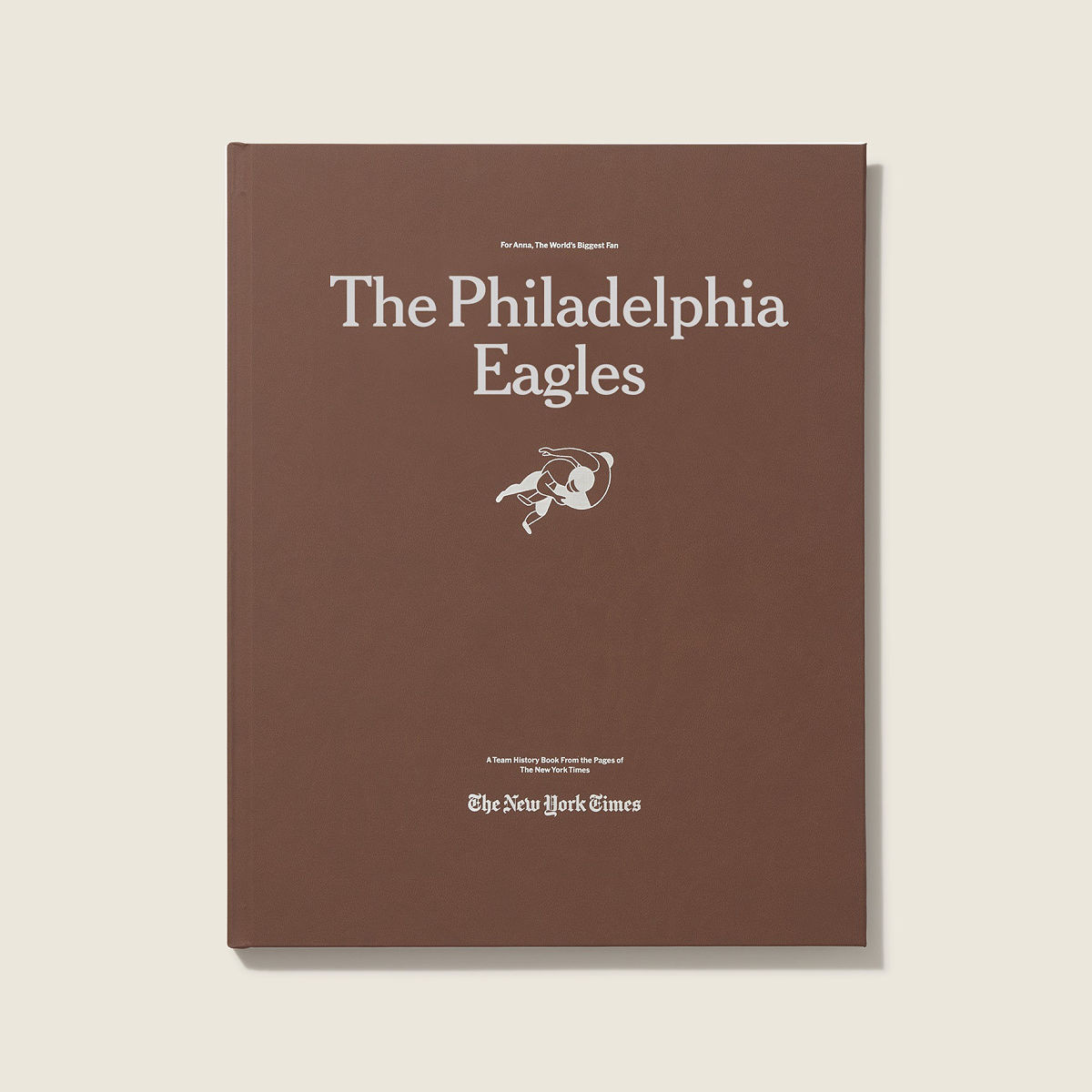 New York Times Custom Football Book - Philadelphia Eagles