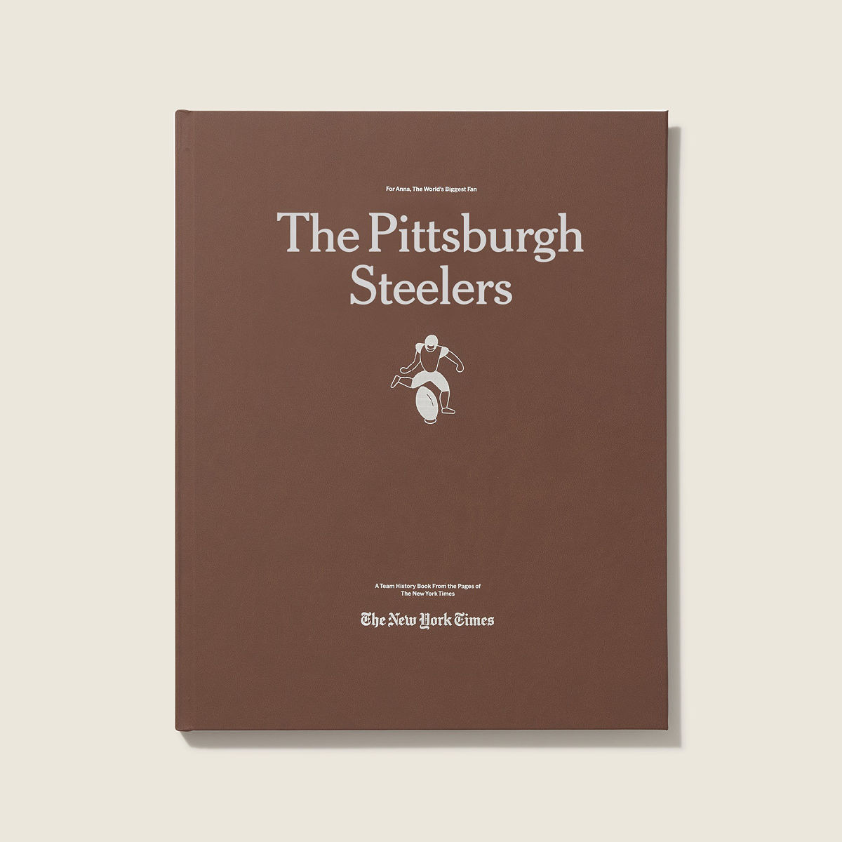New York Times Custom Football Book - Pittsburgh Steelers