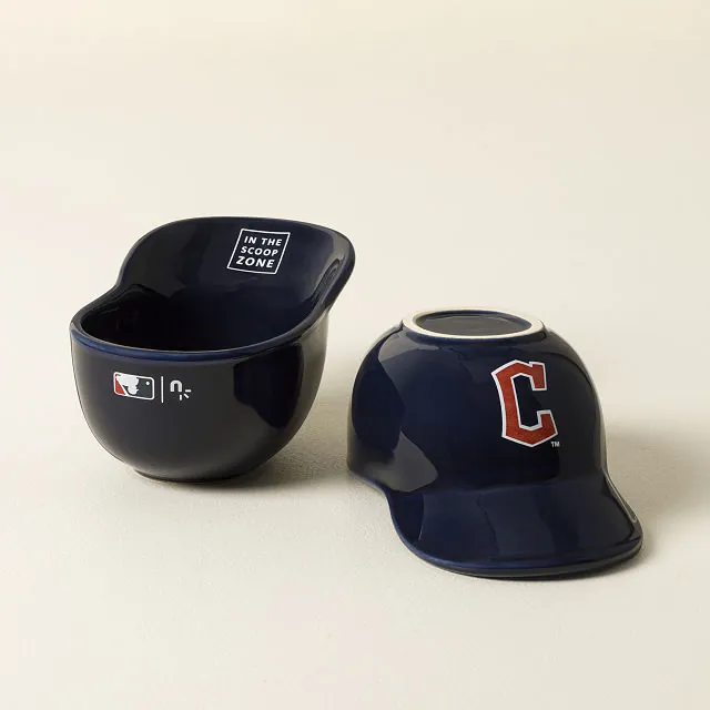 MLB Sundae Slugger Ceramic Ice Cream Bowl Set