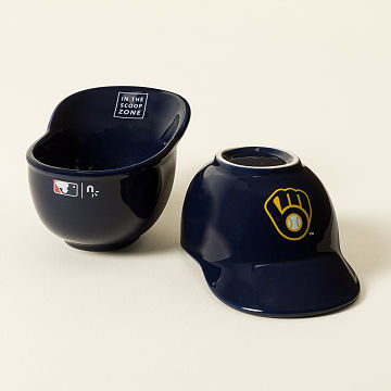 MLB Sundae Slugger Ceramic Ice Cream Bowl Set