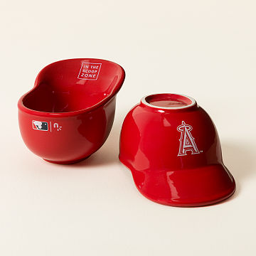MLB Sundae Slugger Ceramic Ice Cream Bowl Set