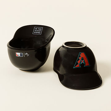 MLB Sundae Slugger Ceramic Ice Cream Bowl Set