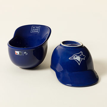 MLB Sundae Slugger Ceramic Ice Cream Bowl Set