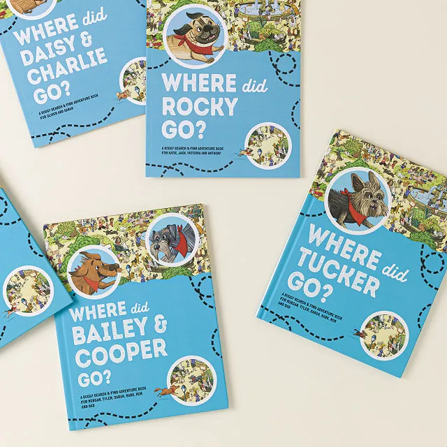 Uncommon Goods Where Did My Dog Go? Custom Search Find Book