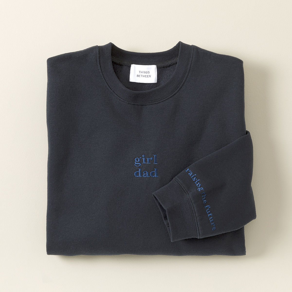 Girl Dad Embroidered Sweatshirt - X-Large