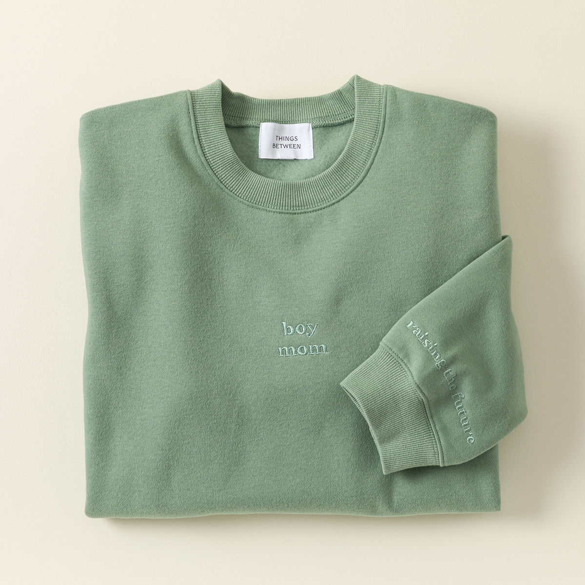 Boy Mom Embroidered Sweatshirt - XX-Large