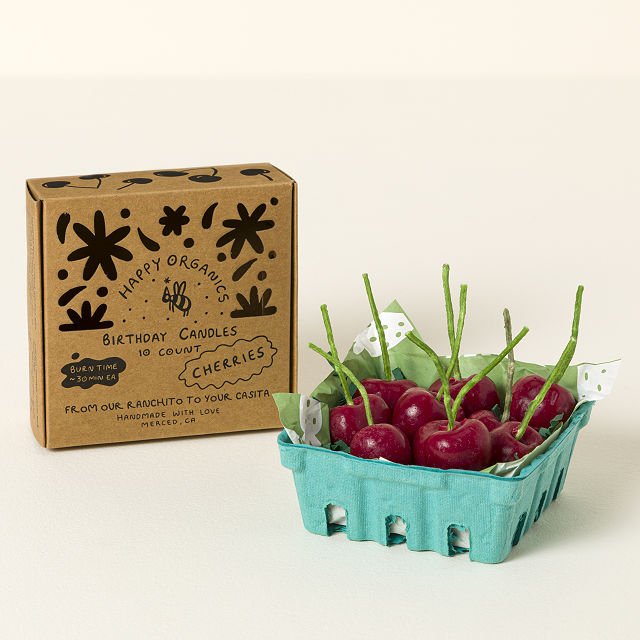 Berries & Cherries Birthday Candles