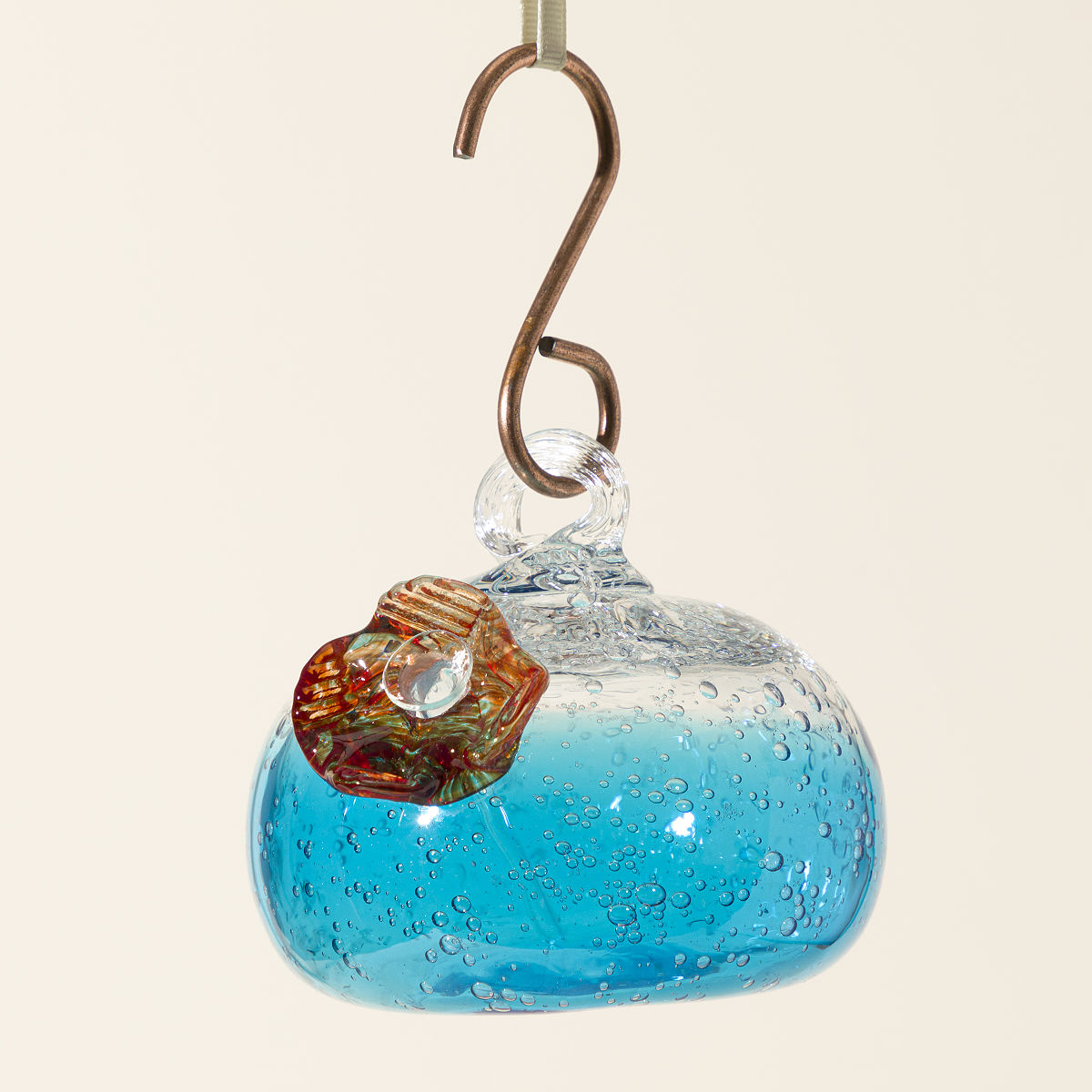 Birds of a Feather Hummingbird Feeder - Resilience & Recovery - Blue
