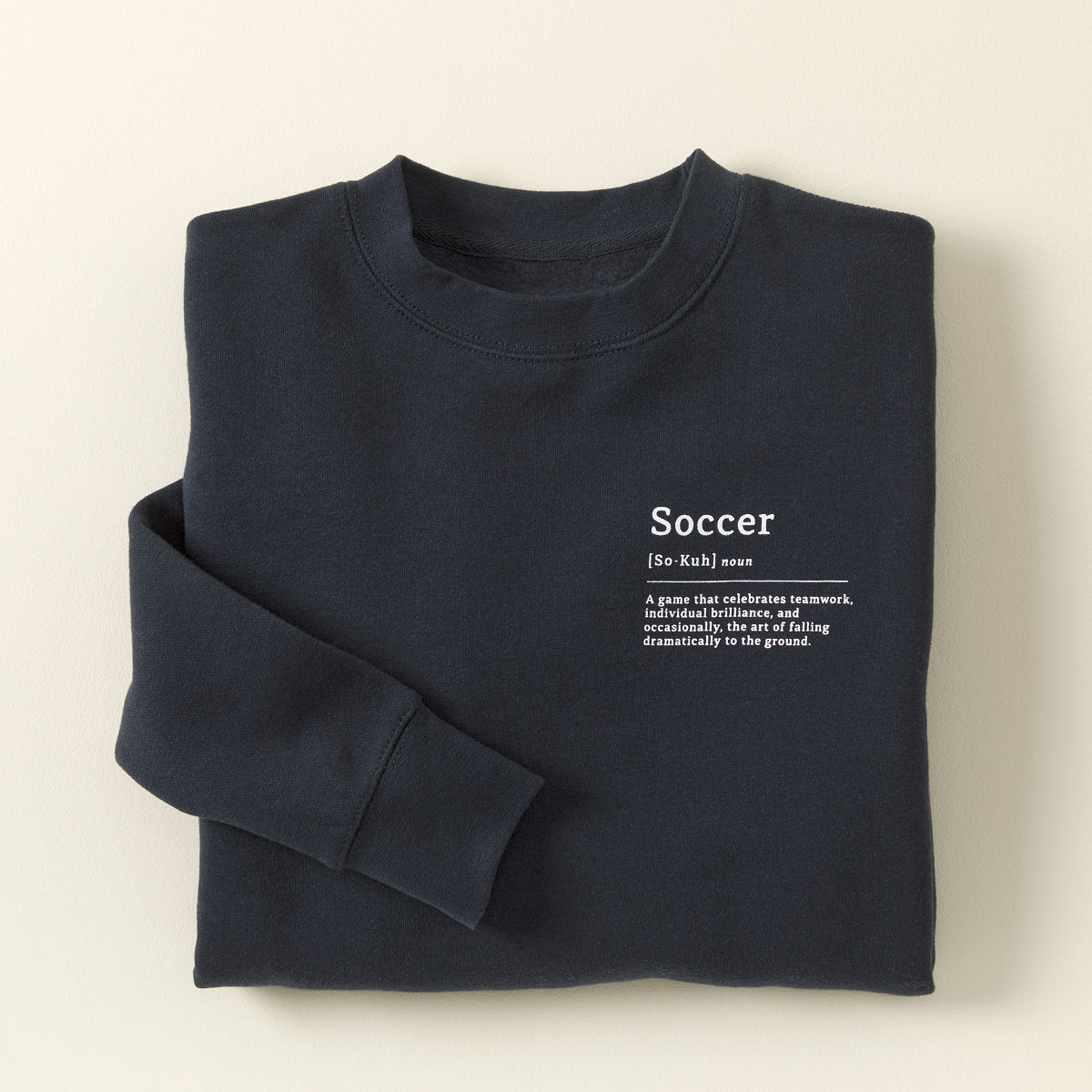 Definition of Soccer Sweatshirt - X-Large