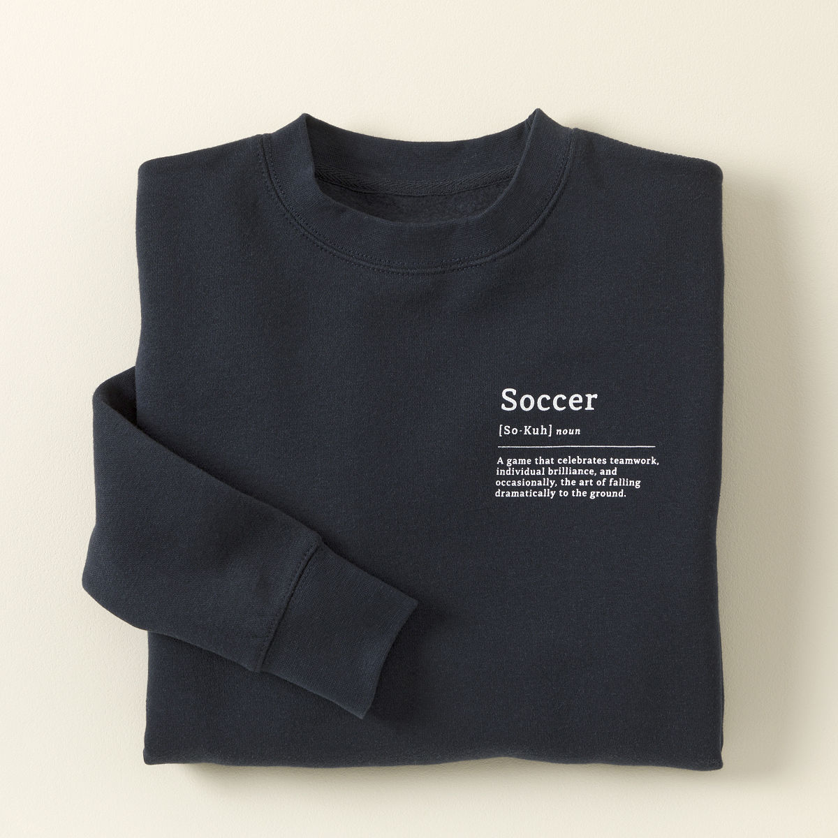 Definition of Soccer Sweatshirt - XX-Large