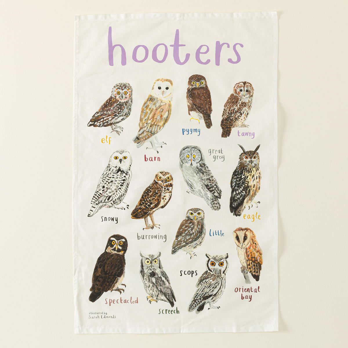 Fowl Language Tea Towel - Hooters & Honkers - Hooters