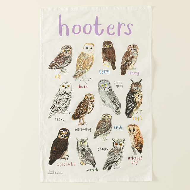 Fowl Language Tea Towel - Hooters & Honkers
