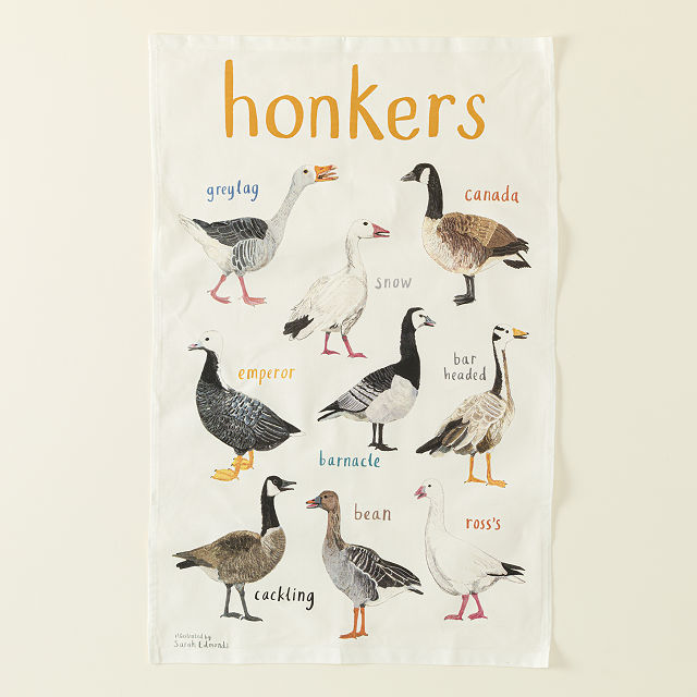 Fowl Language Tea Towel - Hooters & Honkers