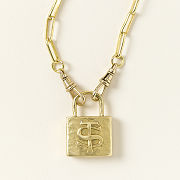 Custom Love Lock Pendant