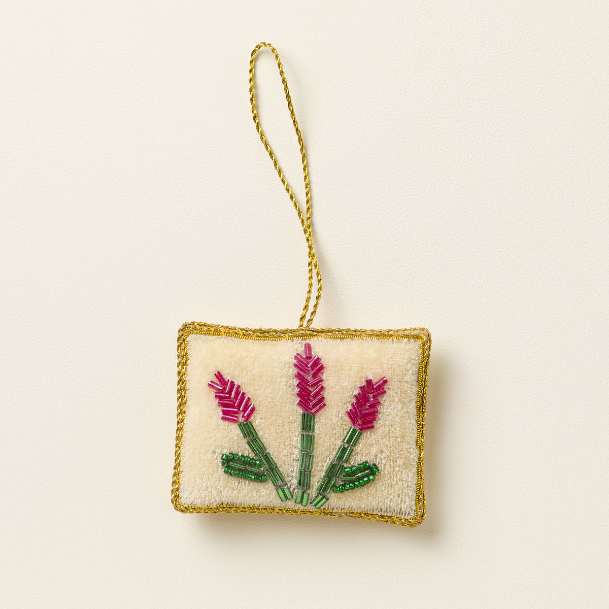 State Flower Beaded Ornament - Wyoming
