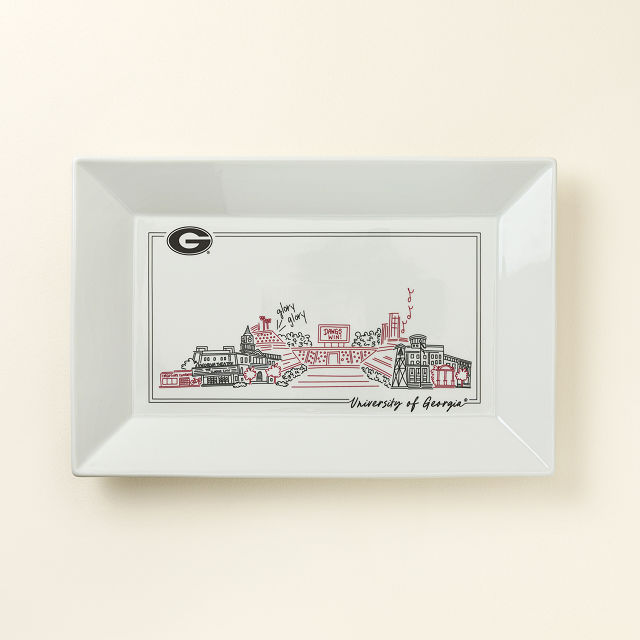 College Cityscape Tray
