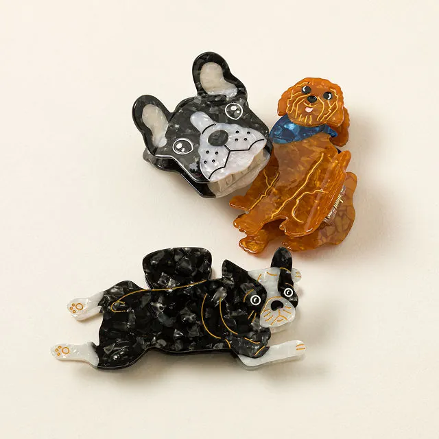 Uncommon Goods | Choose Your Dog Breed Hair Clip | Accessories