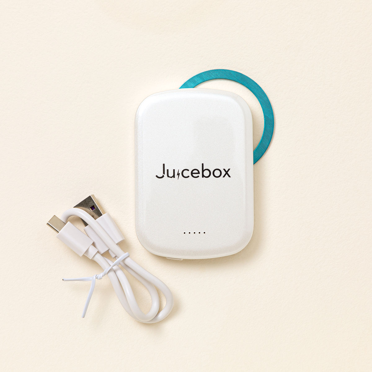Juicebox Portable Phone Charger - White