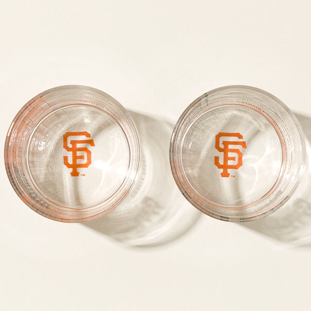 MLB Stadiumscape Rocks Glasses - Set of 2
