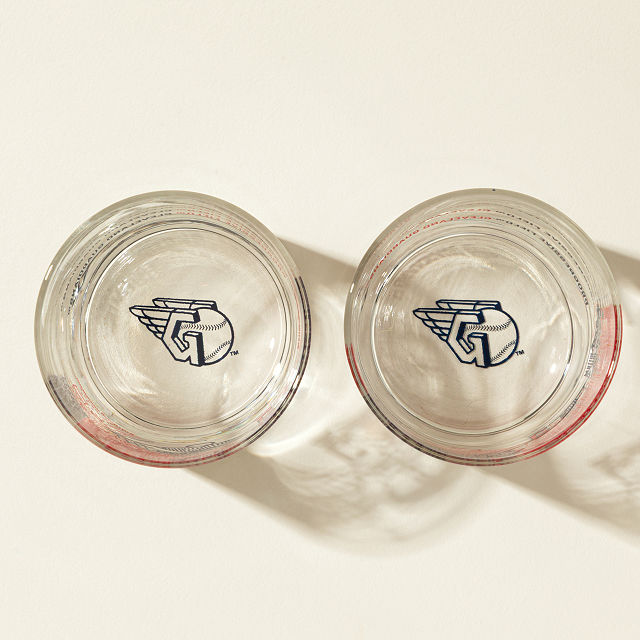 MLB Stadiumscape Rocks Glasses - Set of 2