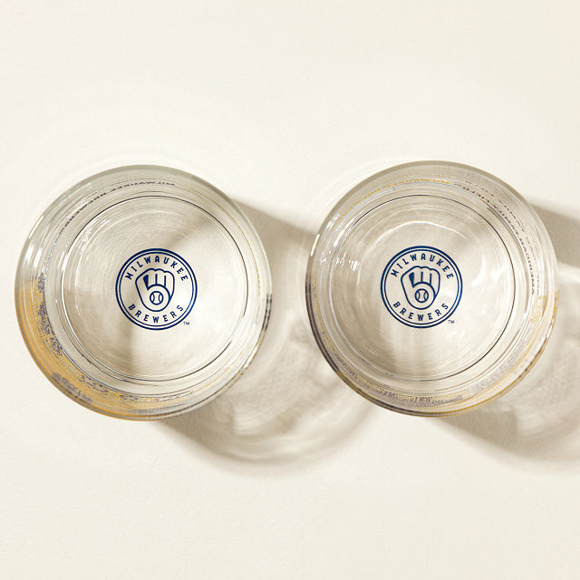 MLB Stadiumscape Rocks Glasses - Set of 2