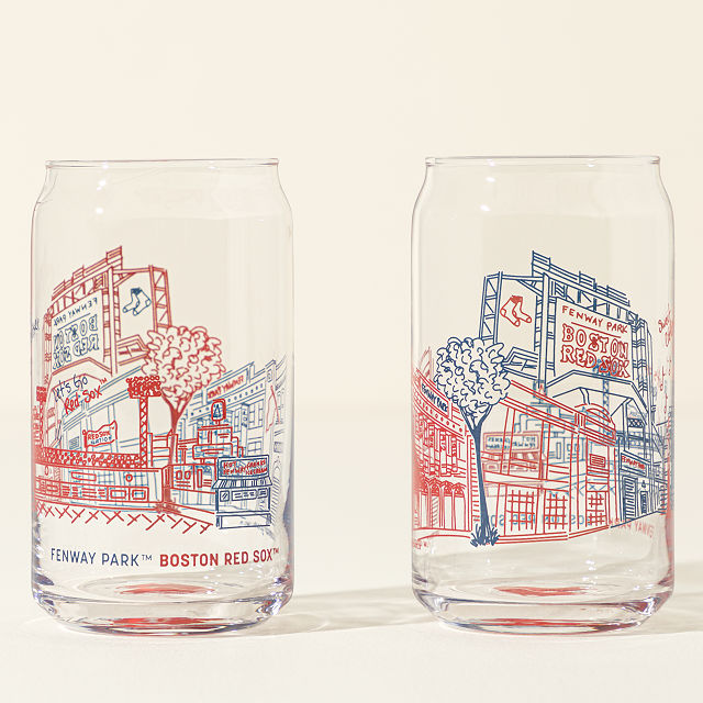 MLB Stadiumscape Can-Shaped Glasses - Set of 2