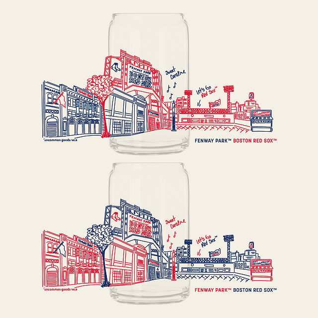MLB Stadiumscape Can-Shaped Glasses - Set of 2